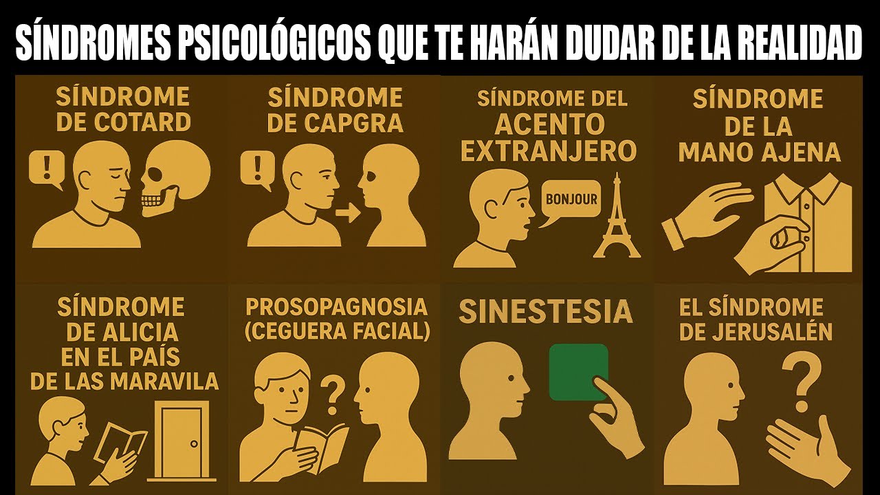 8 Síndromes Psicológicos que te Harán Dudar de la Realidad