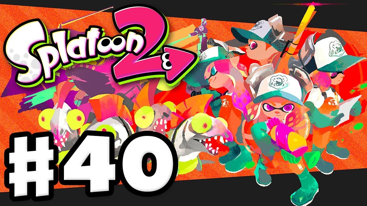 Splatoon 2 - Gameplay Walkthrough Part 40 - Salmon Run! All Bonuses! (Nintendo Switch)