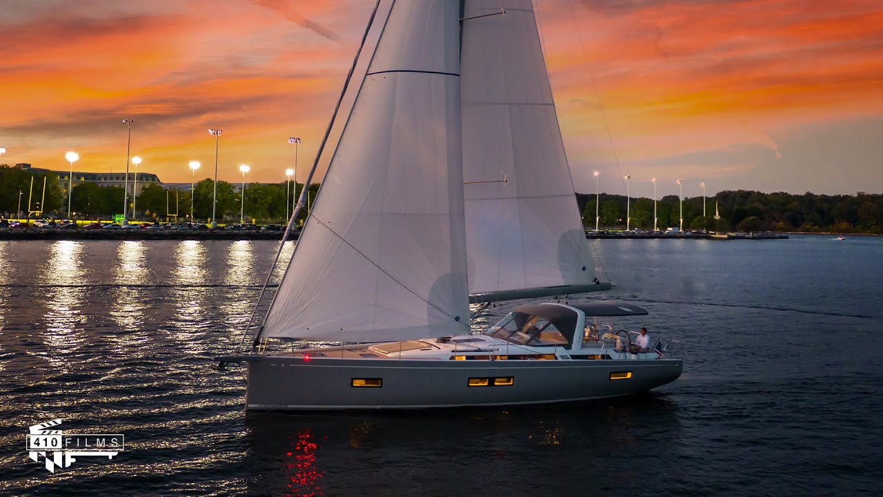 Beneteau Oceanis Yacht 54 Sailboat Walkthrough 2021 - 410 Films Drone and Video Walkthrough