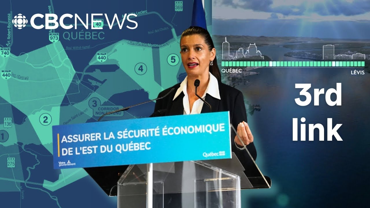 A bridge, a tunnel and a location: Quebec City’s 3rd link plan gets clearer, but questions remain