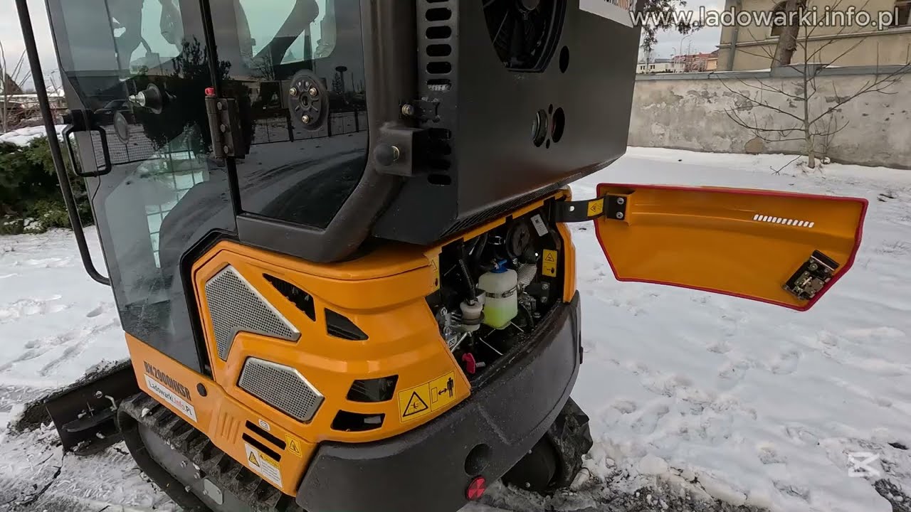 MINI Koparka Berger Kraus BK2000NKSR – silnik KUBOTA - 4 STRONY - POKAZ 2025