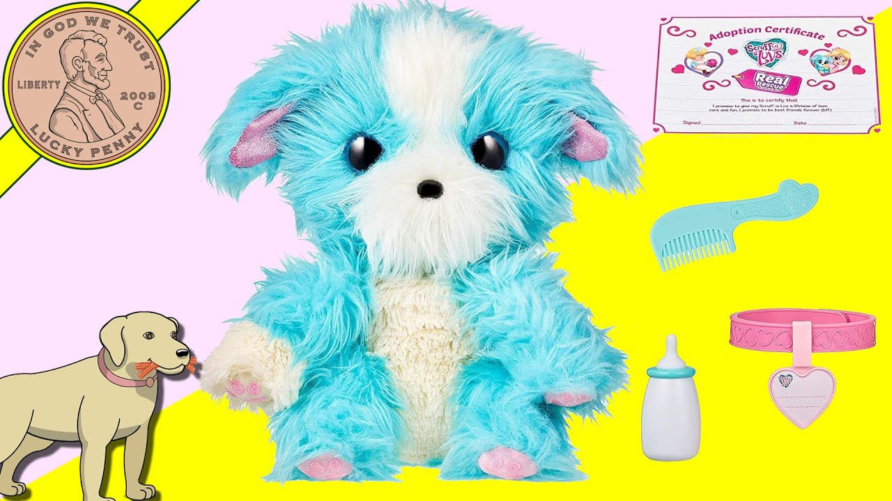 Fur Real Pets Scruff-n-Luvs Real Rescue Pet