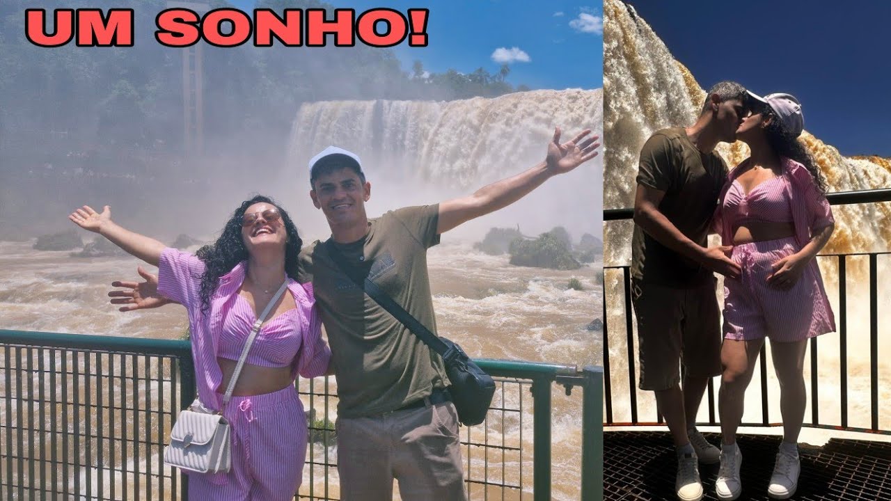 NOSSA REAÇÃO CONHECENDO AS CATARATAS DO IGUAÇU!
