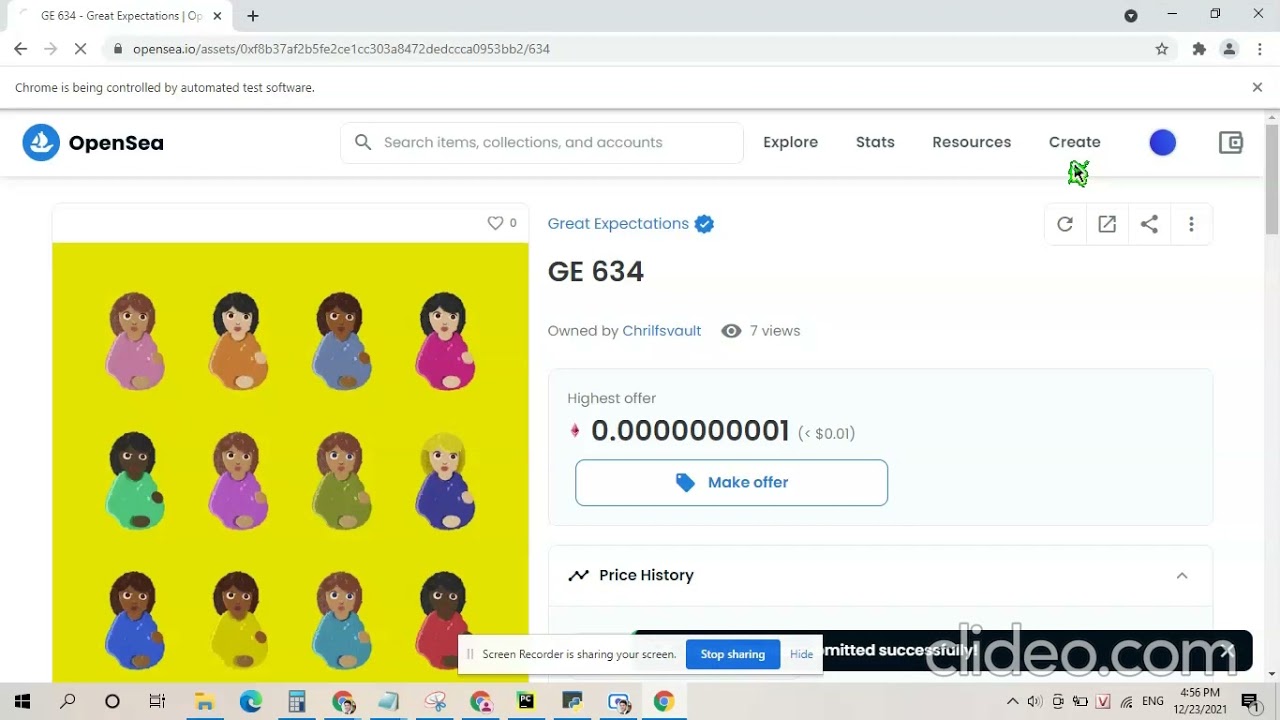 OpenSea Offer Bot