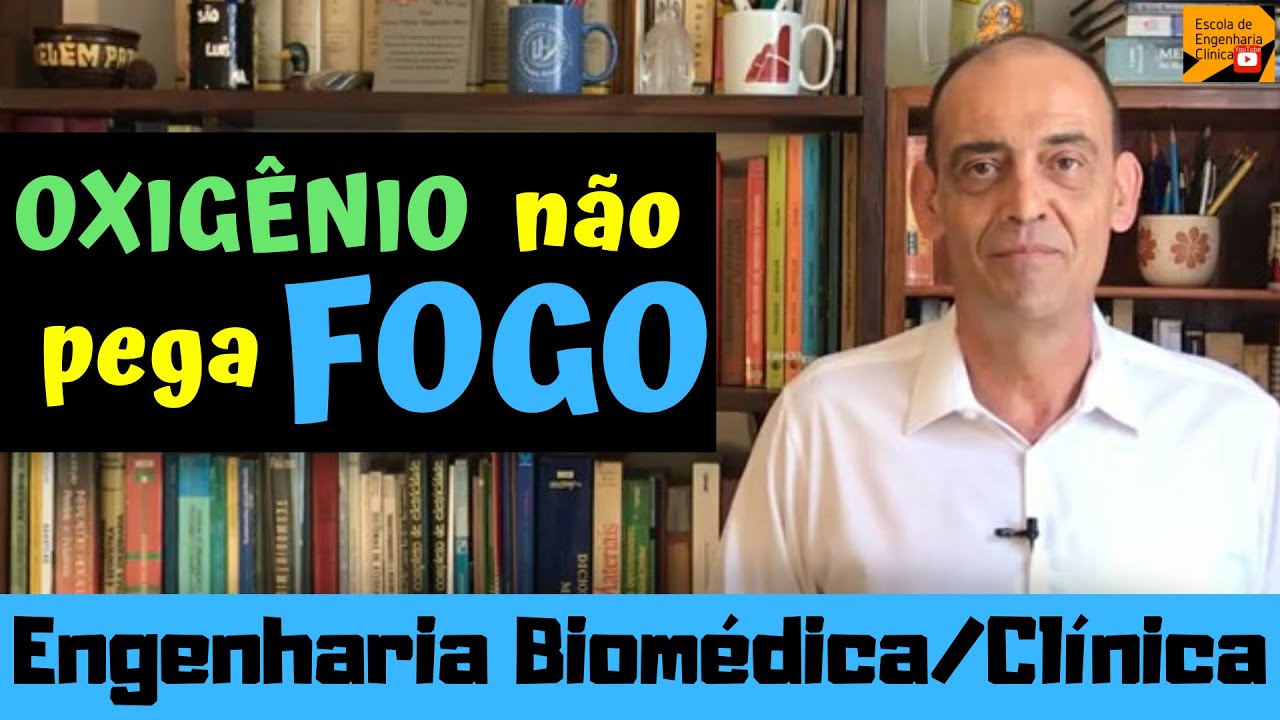 Oxig&ecirc;nio n&atilde;o pega fogo, &eacute; um g&aacute;s oxidante e medicinal, utilizado em todos hospitais.