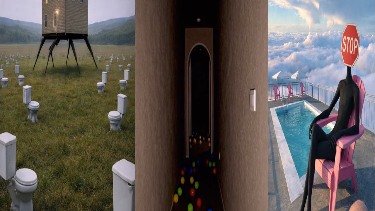 Pick a door liminal space compilation!