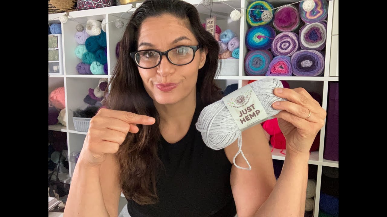 Earth Day Yarn Review of Lion Brand Just Hemp