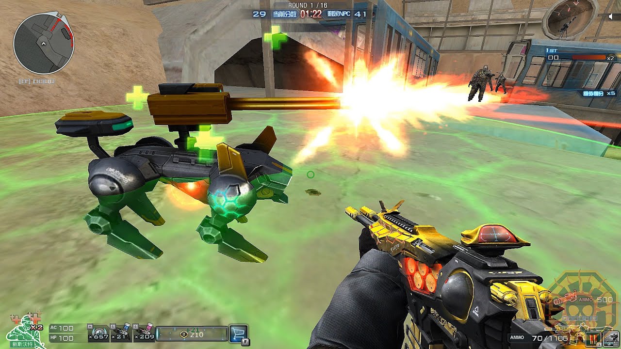 CF: M4A1-S GunHound Gold/Snake DBR-GunHound Gold [CrossFire]
