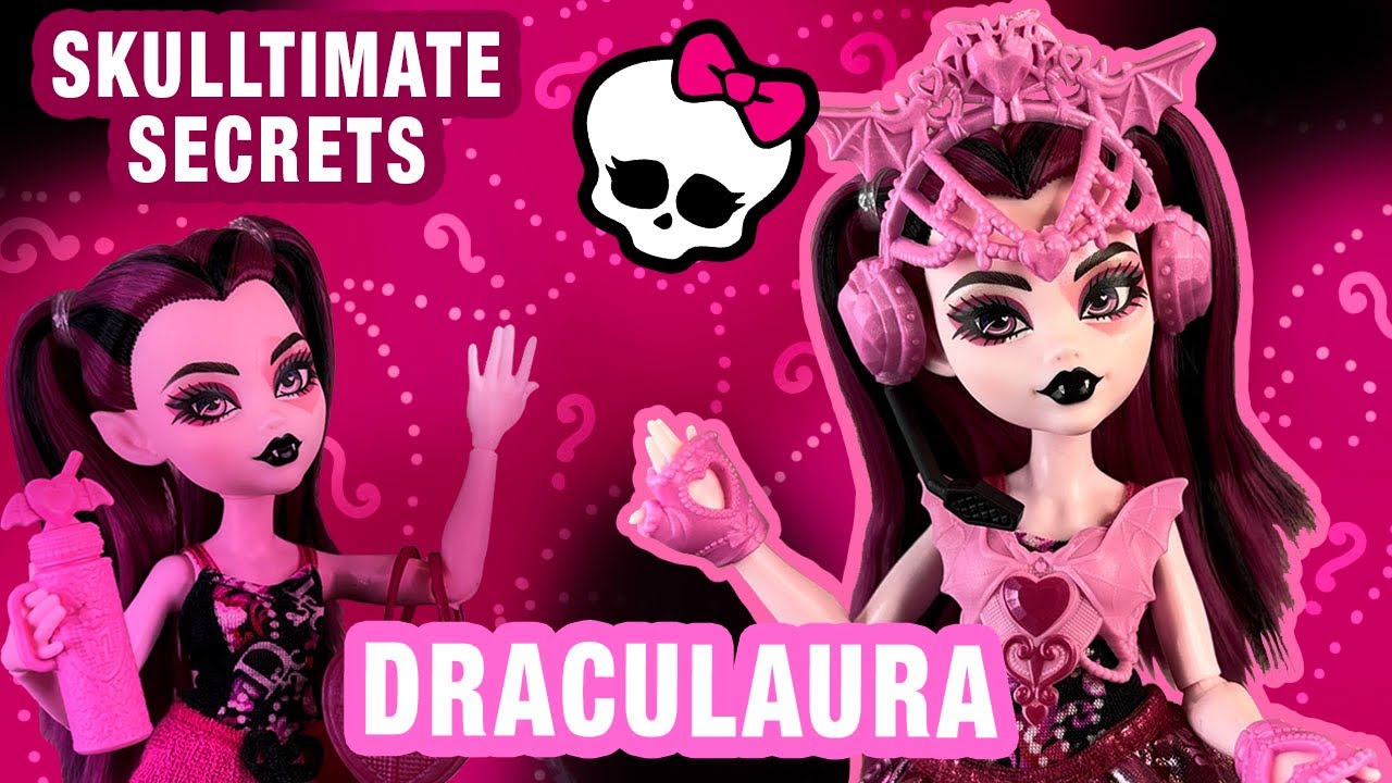 LA MEJOR SERIE HASTA AHORA 🤩 | Muñeca Draculaura de Monster High Skulltimate Secrets Serie 4 🖤💕