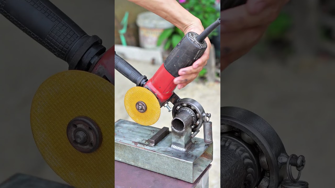 homemade metal cutter #tools #diy #diytools