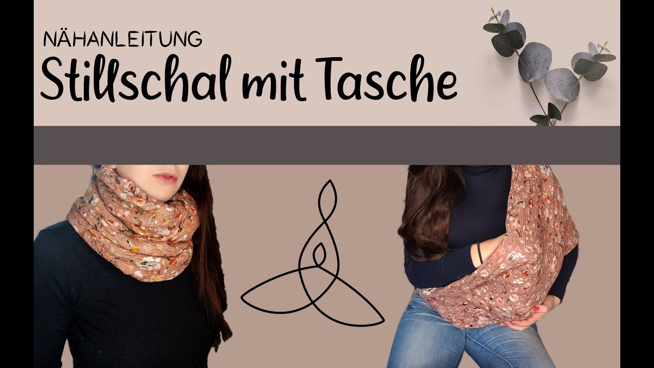 Stillschal selber nähen Anleitung | Loop Stillschal | Nähen fürs Baby | Geschenk zur Geburt
