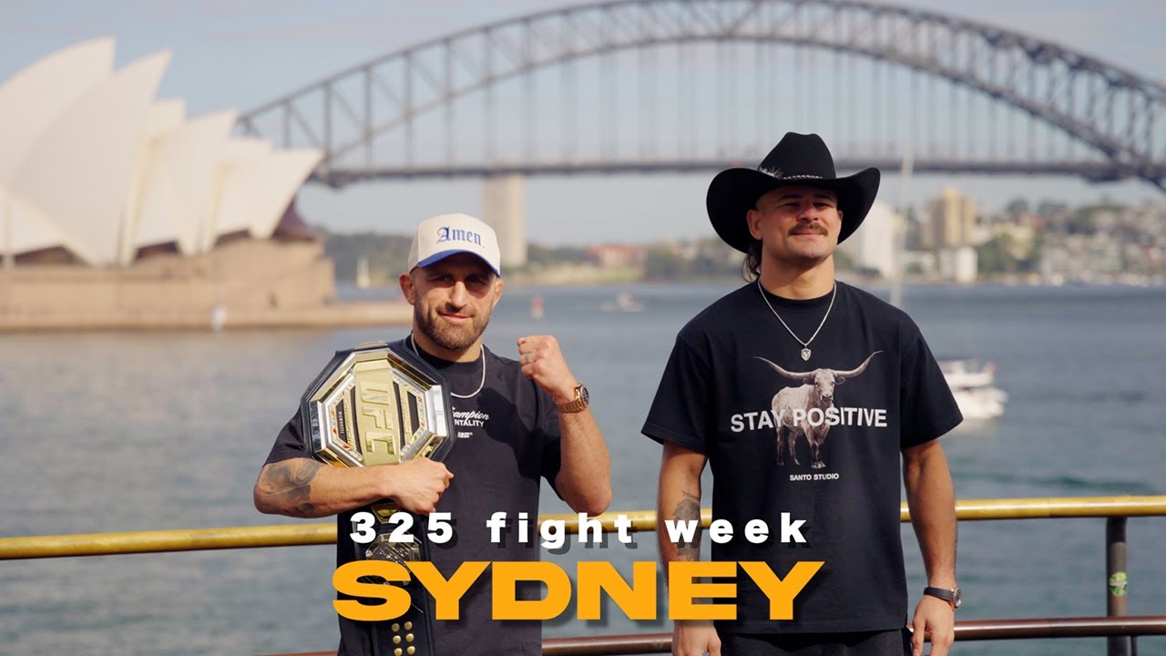 Face Off, Training, Fight Week Media and Eating - 325 Fight Week Vlog 1