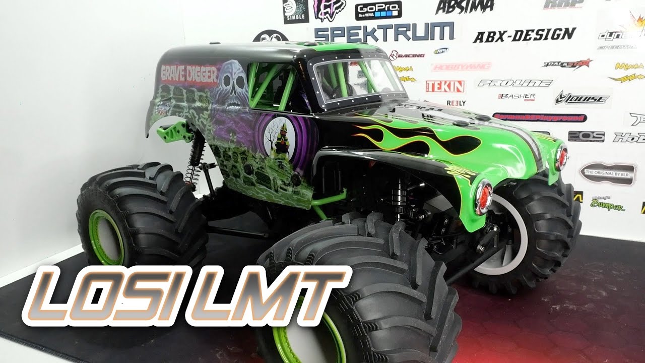 Der Losi LMT Grave Digger Solid Axle Monster Truck - Vorstellung [German]