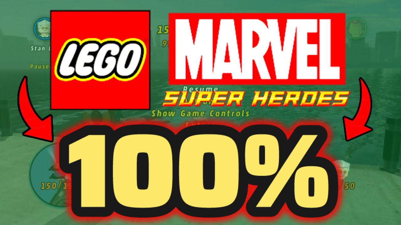 JAG GJORDE 100% I LEGO MARVEL SUPER HEROES