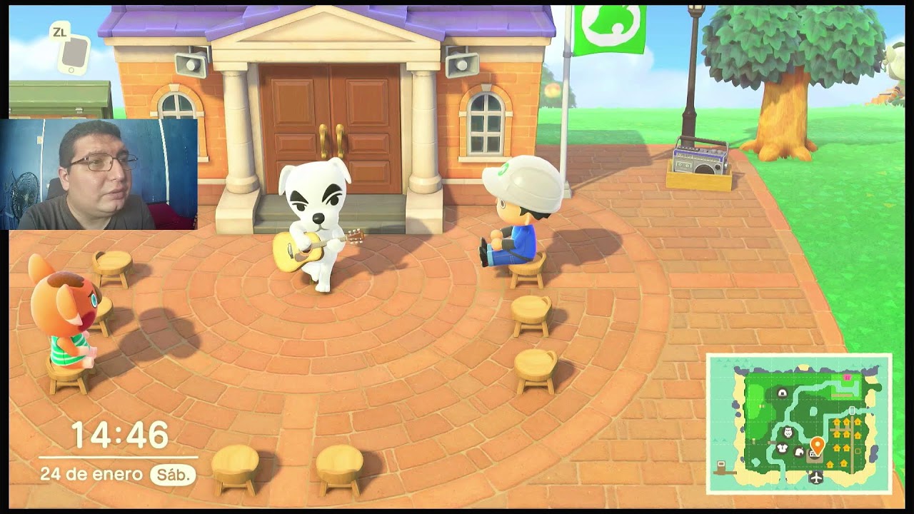 gameplay de Animal Crossing New Horizons: Un sábado de tranquilo