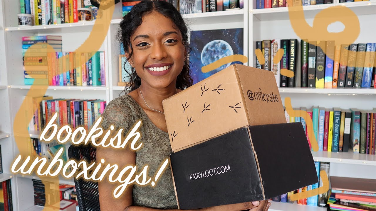 bookish unboxings! | Owlcrate, Fairyloot, Illumicrate