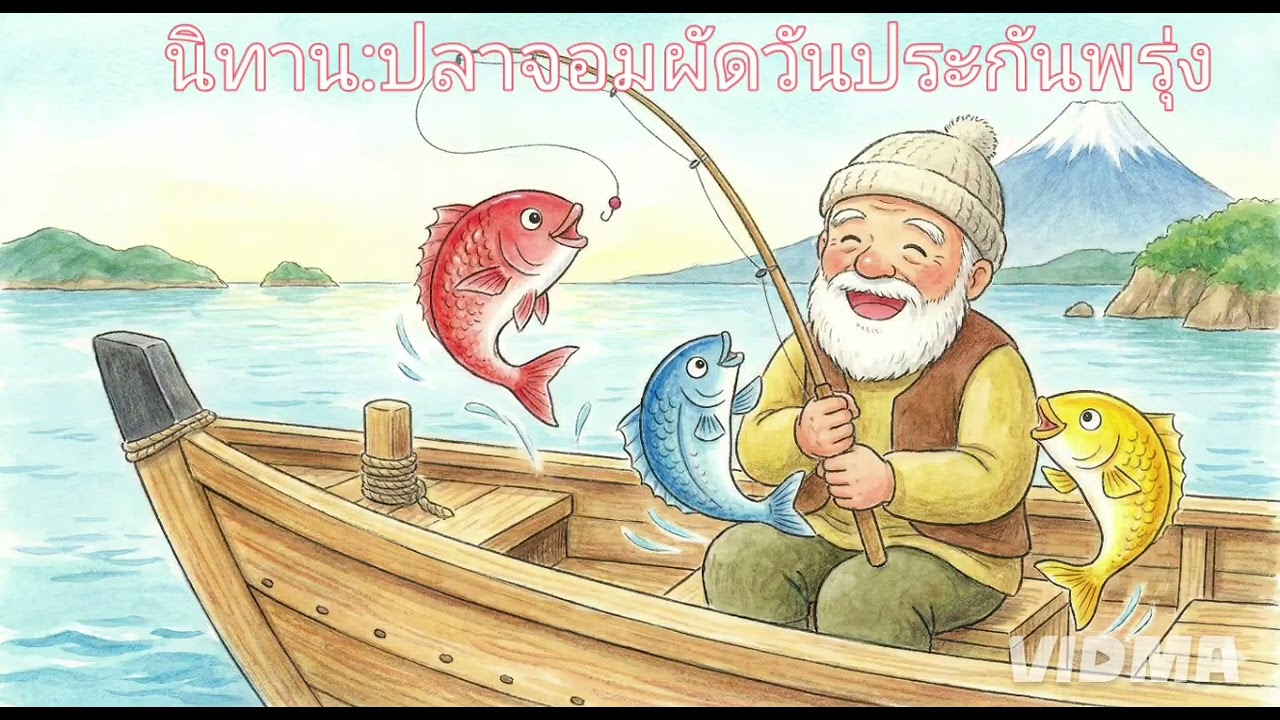 #นิทาน:ปลาจอมผลัดวันประกันพรุ่ง#นิทานสอนใจ#นิทานสนุก#นิทาน
