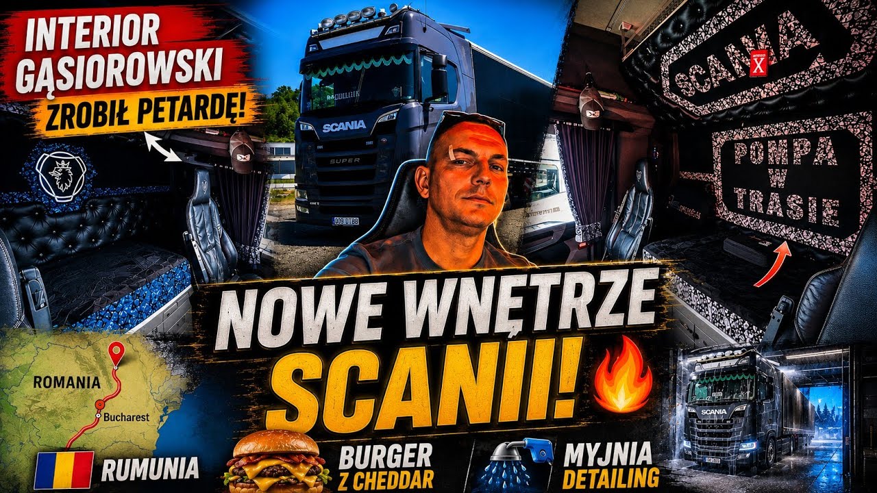 METAMORFOZA SCANII! Interior Gąsiorowski zrobił robotę!