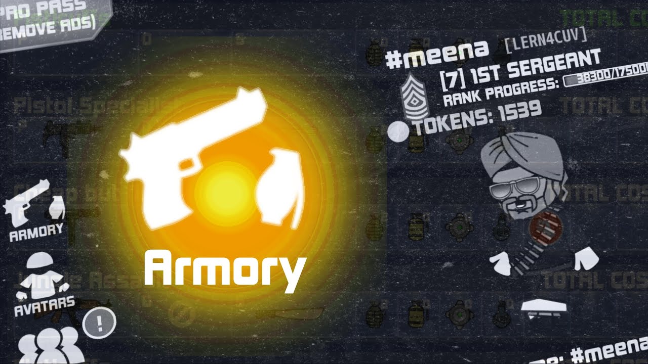 Mini Militia Classic Armory Guide | New Loadout Explained #1