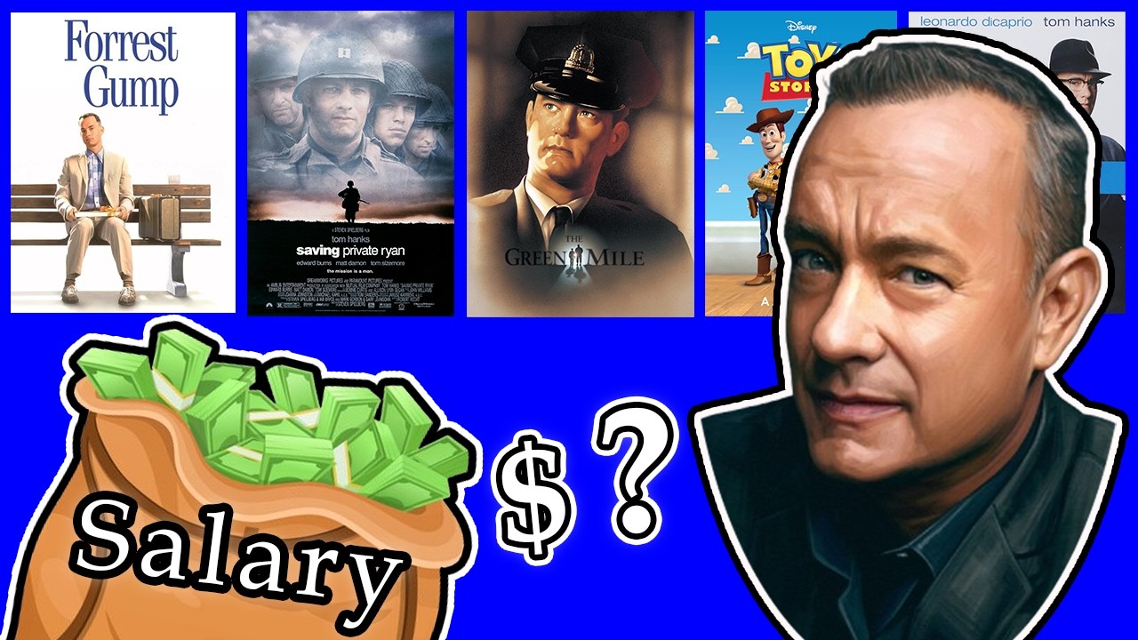 💰 Tom Hanks Paycheck for Every Movie | Hits & Flops