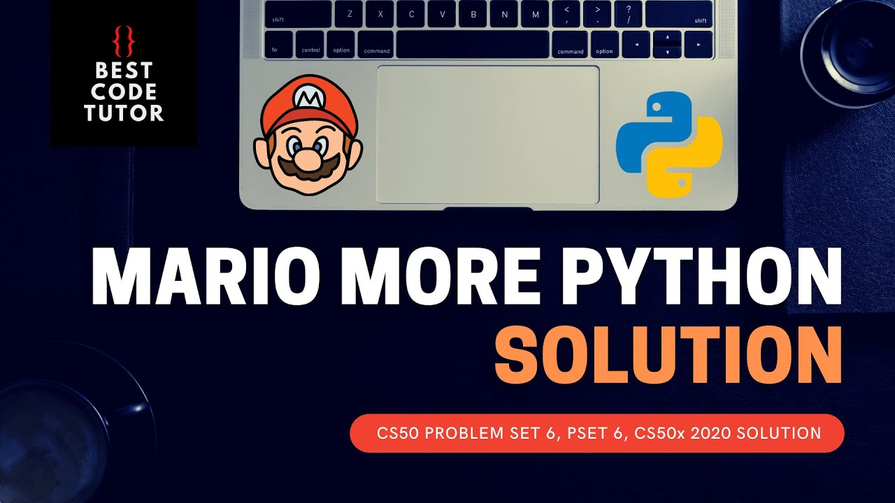 CS50 Mario More PYTHON Problem Set 6 (pset6) Walkthrough (Step by Step)