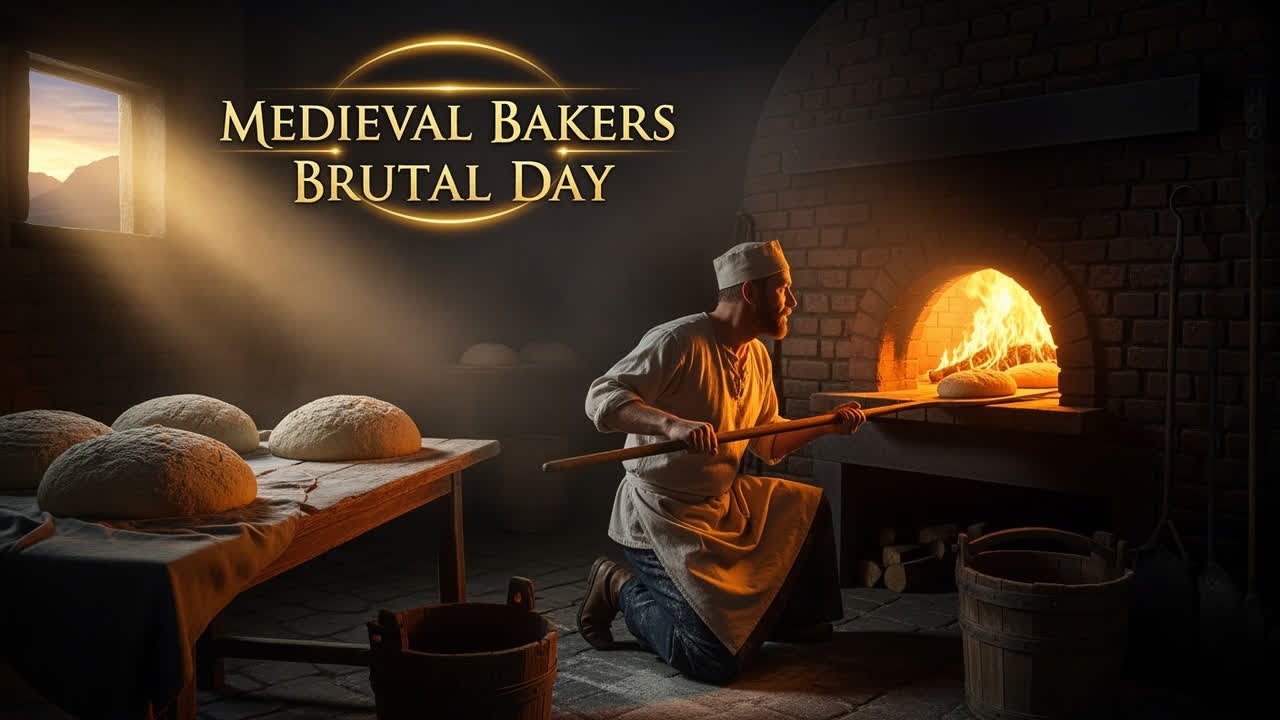 A Day in the Life of a Medieval Baker - Hard Labor and Hidden Stories of Medieval Bread
