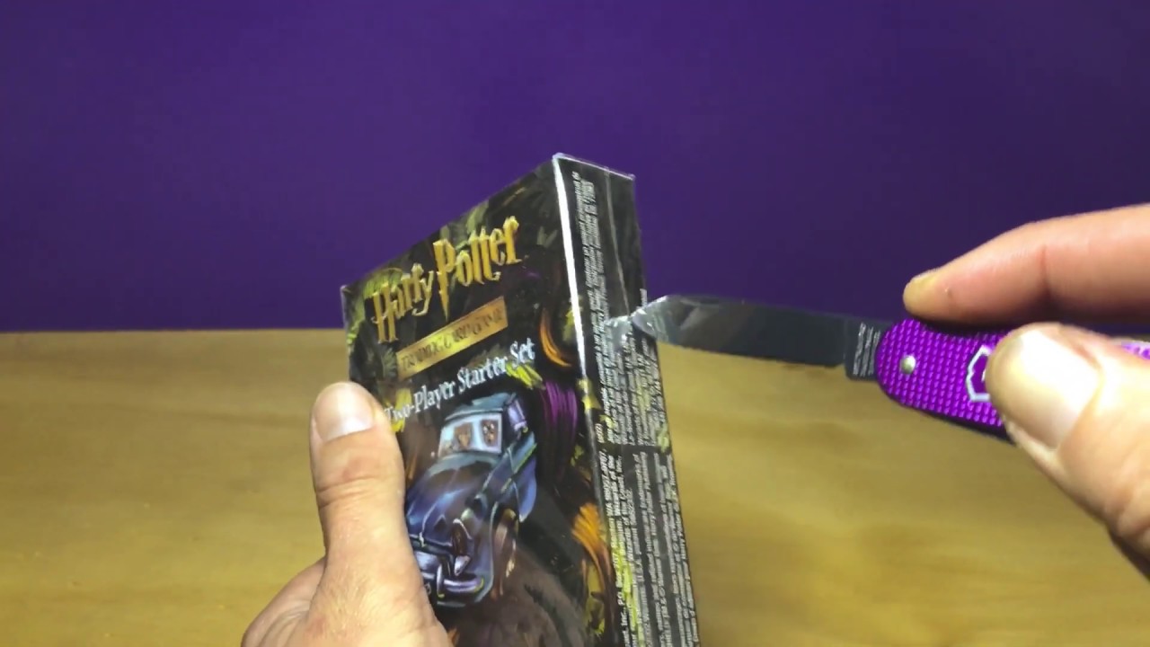 Opening Harry Potter Two-Player Starter Set