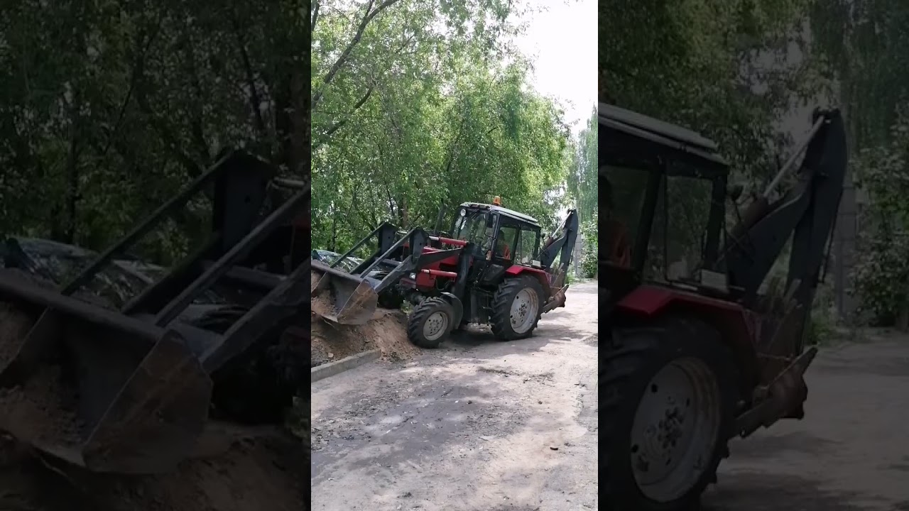 Ох, нелекгая это рОбота!.. 🤯 #tractorvlog #tractorchannel #shorts