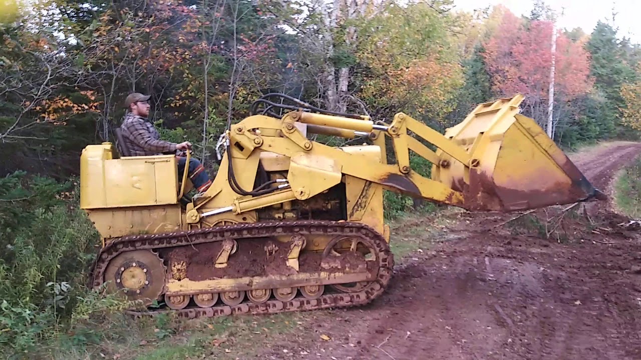 750 Case loader clearing power line