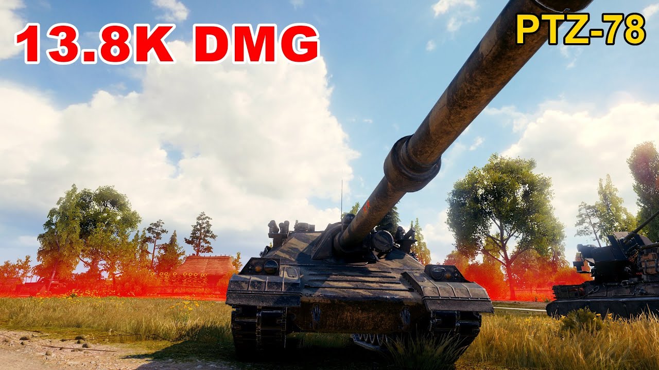PTZ-78 - 13.8K Damage - Map: Prokhorovka - Player: Wortfolie747 - Server: EU | World of Tanks