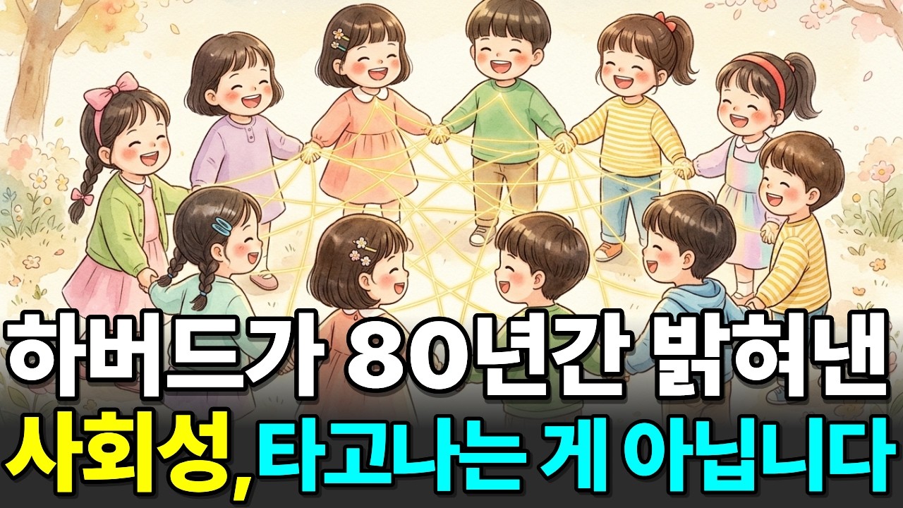 아이 사회성 키우는 법 5가지 | 가정에서 모든 게 결정됩니다