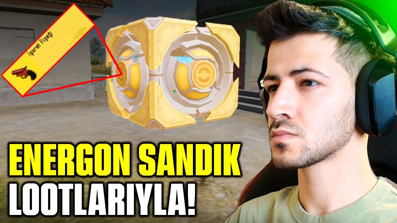 ENERGON MALZEME SANDIĞIYLA WİN ALMAK?(FİŞEK BULDUK) pubg mobile