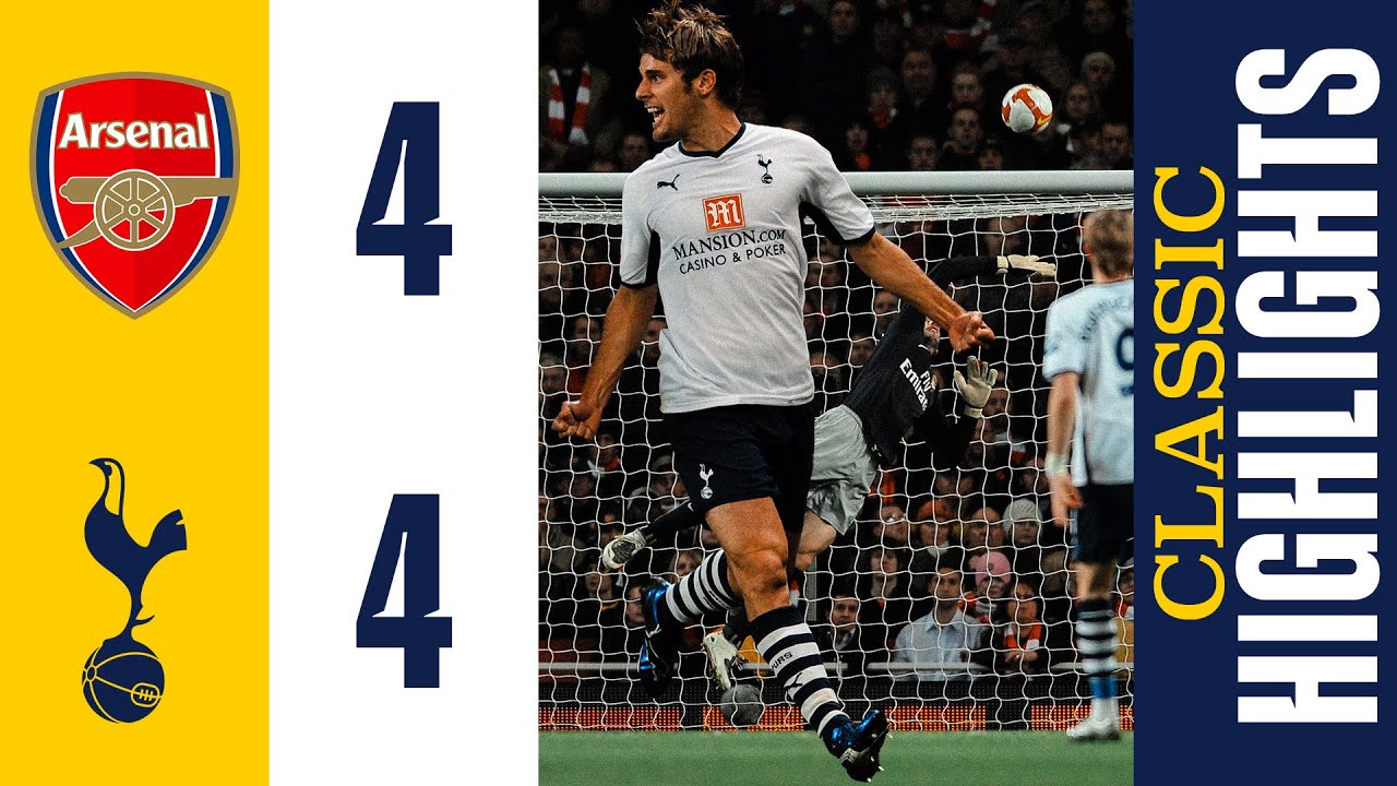 Was this the best North London Derby goal ever? | Arsenal 4-4 Tottenham Hotspur | CLASSIC HIGHLIGHTS