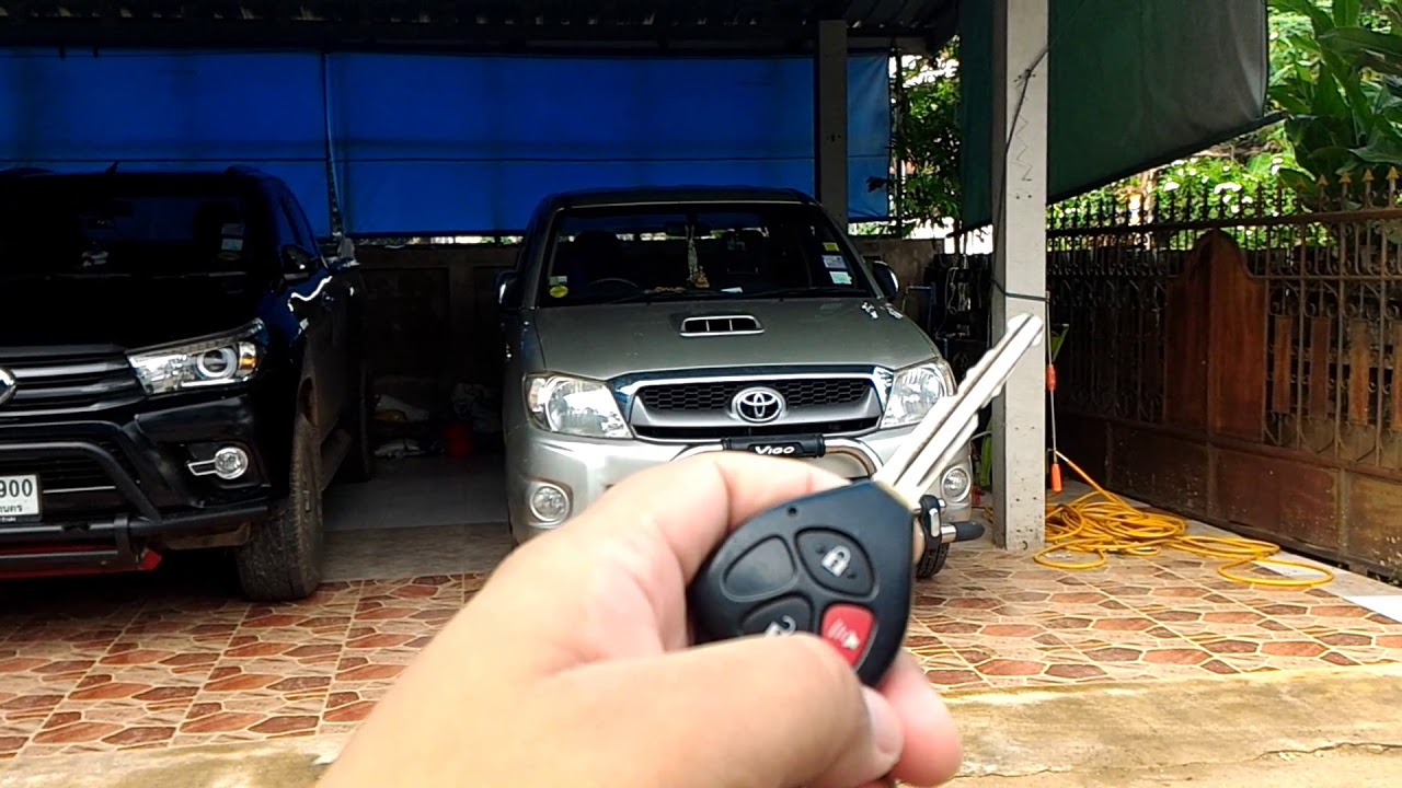 FULL REVIEW สั่งสตาร์ทด้วยรีโมท TOYOTA HILUX VIGO By Intensity studio & Car lighting