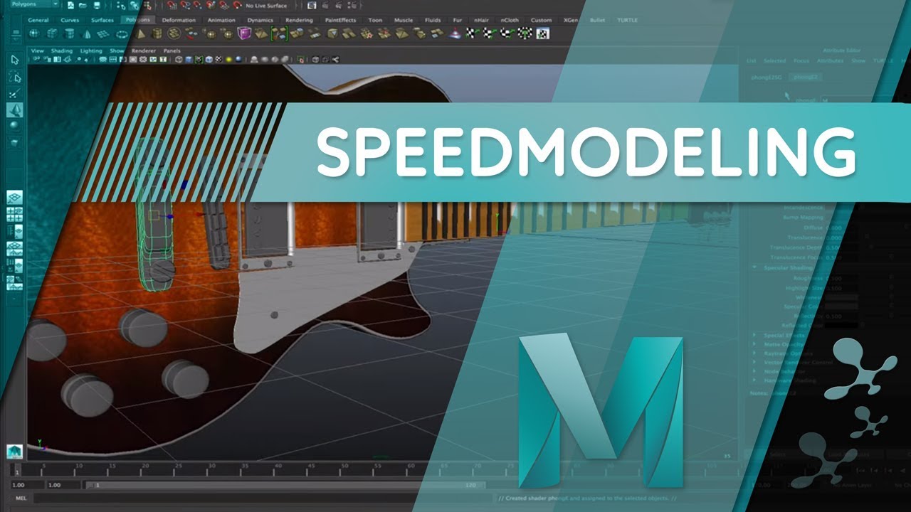 Curso Maya Complete On-line 2015/2016 - Aula 02 #speedmodeling
