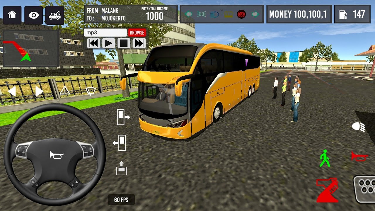 Euro coach bus simulator 🚌😍 newcoach bus simulator part- 4 Androidgameplay