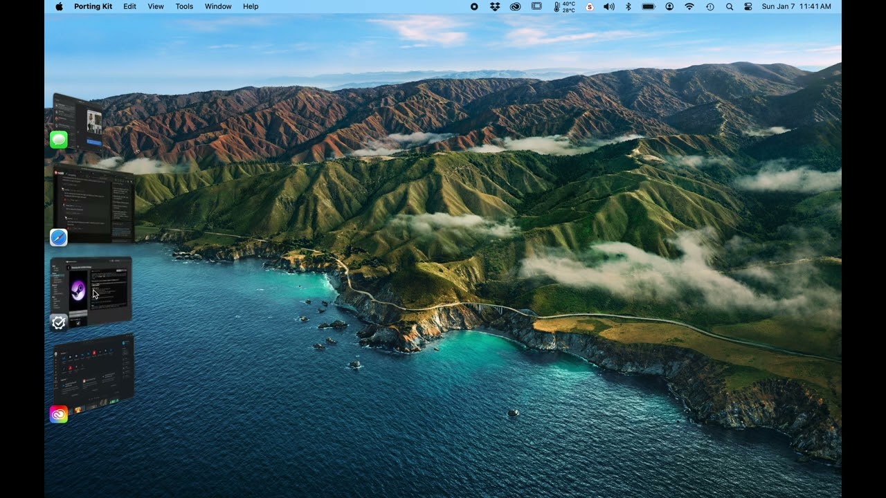 Play 32bit Steam games and PC Steam games on Apple Silicon Macs