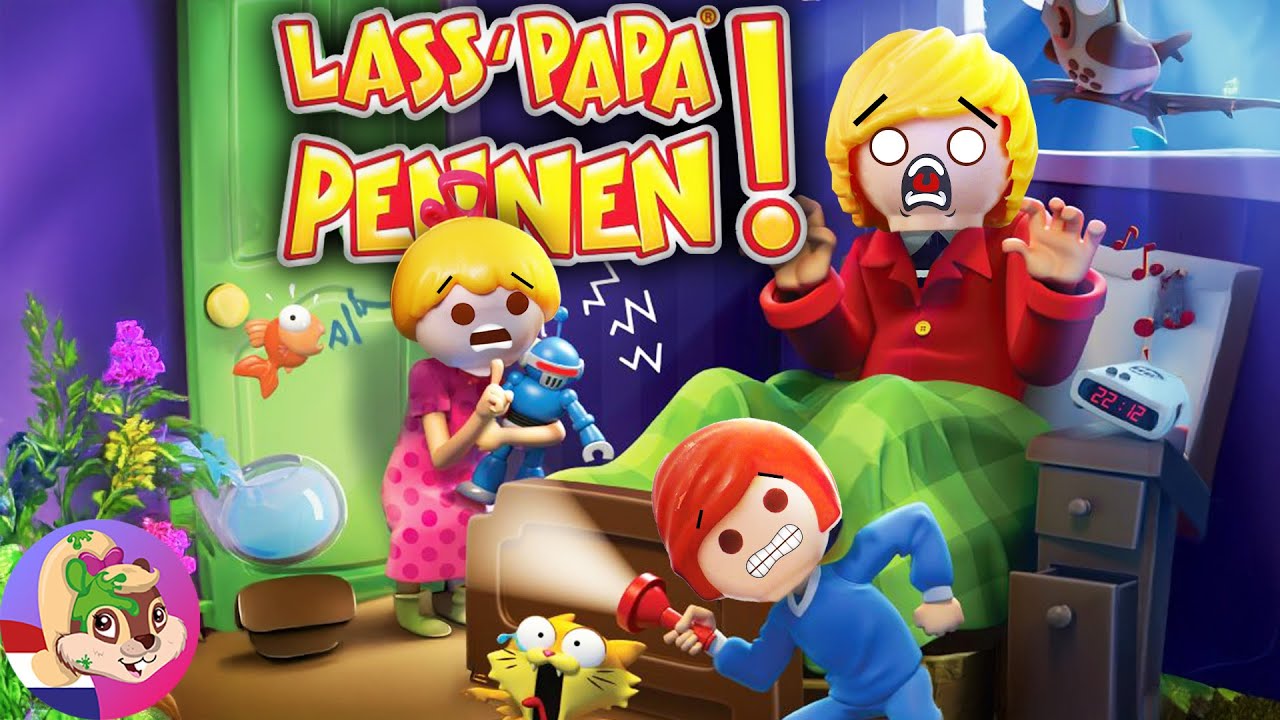 Playmobil Vogel familie: LASS PAPA PENNEN!😴🛌🏻🫨 Real Life XXL “DON'T WAKE DAD!” Bordspel