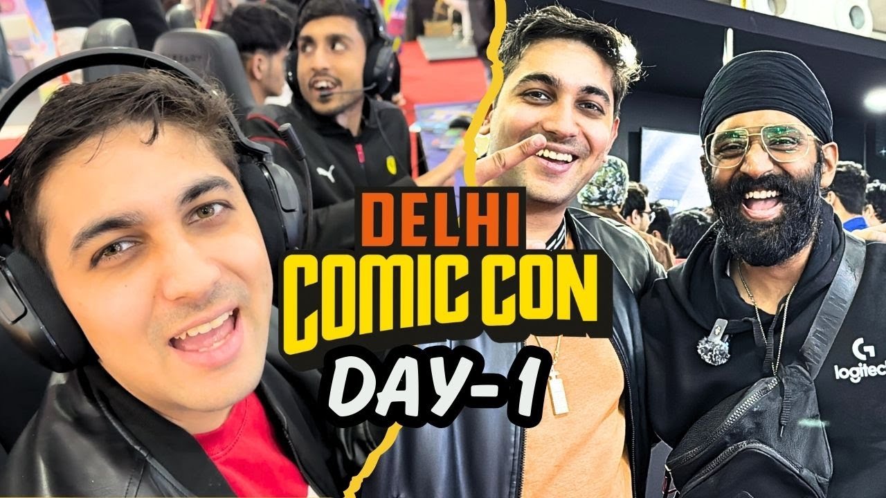 Comic Con Delhi 2024 - Day 1 Vlog