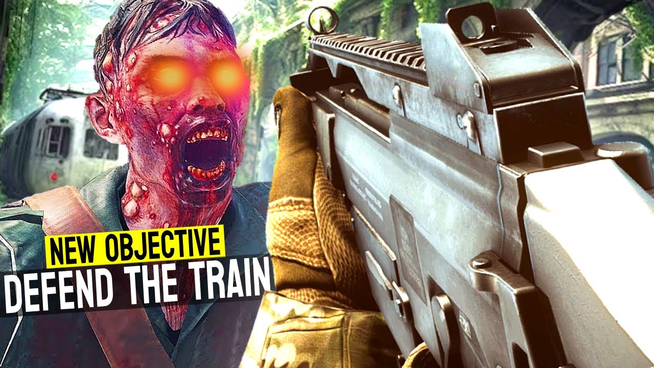 This TRAIN STATION Zombies map has SECRET ENDING! (WaW Custom Zombies)