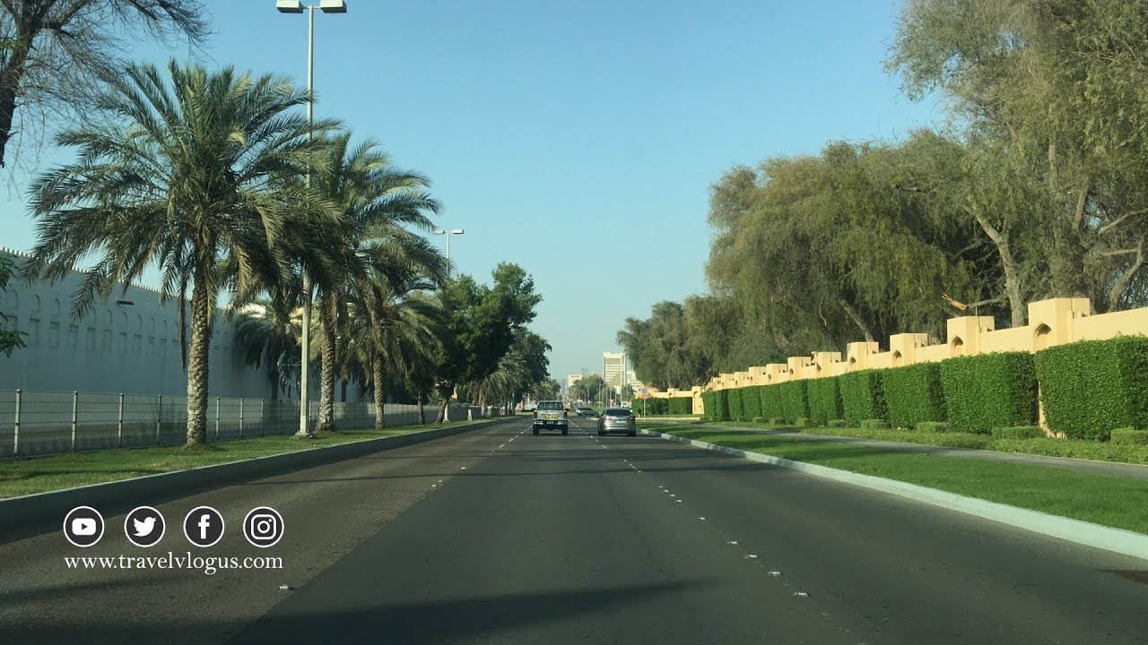 Morning Drive on Delma Street #AbuDhabi | شارع دلما #ابوظبي #الإمارات #UAE