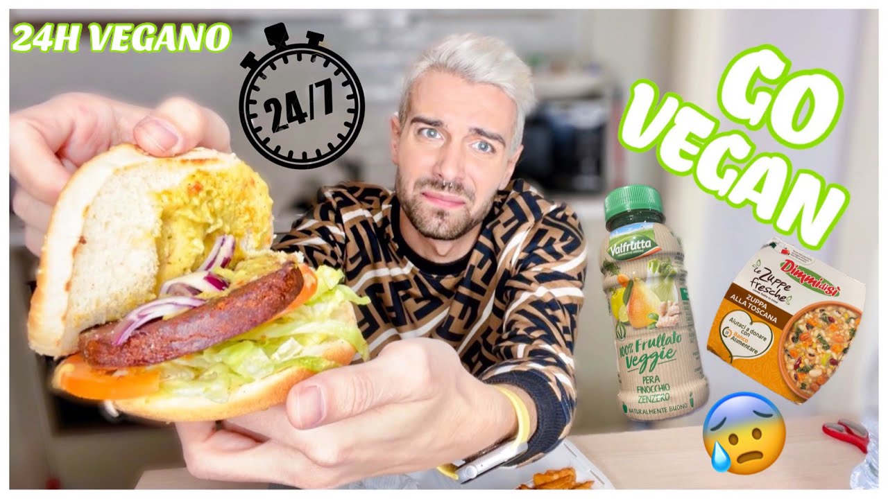 MANGIO VEGANO PER 24 ORE! 🥬 *Non pensavo fosse così difficile* 🥦