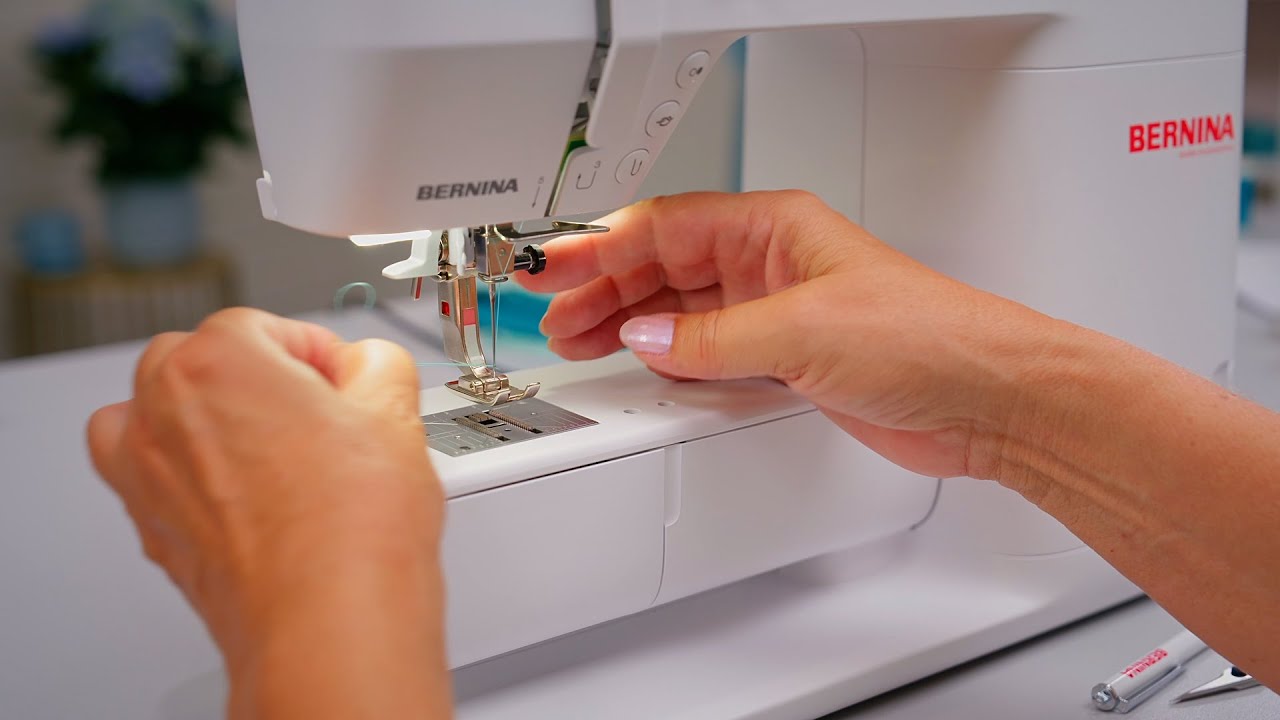 Заправка нитки в швейную машину и намотка шпульки – первые шаги с BERNINA 335 и 325