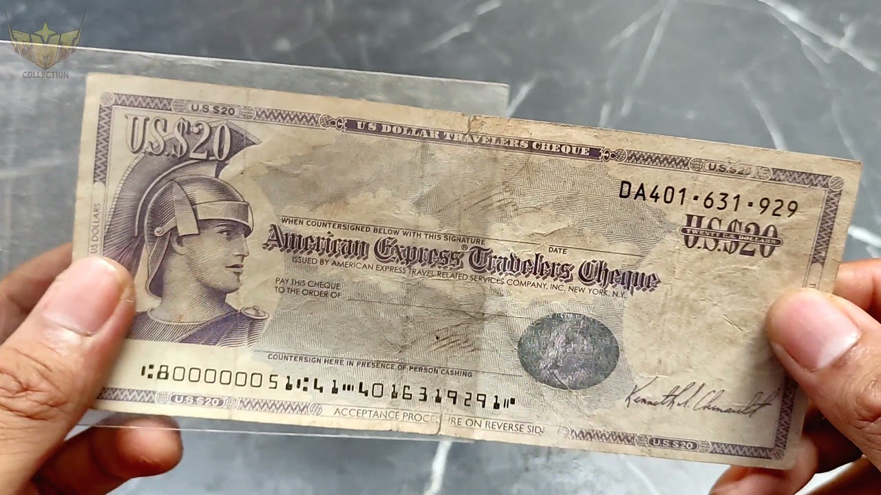 American Express Travelers Cheque 27