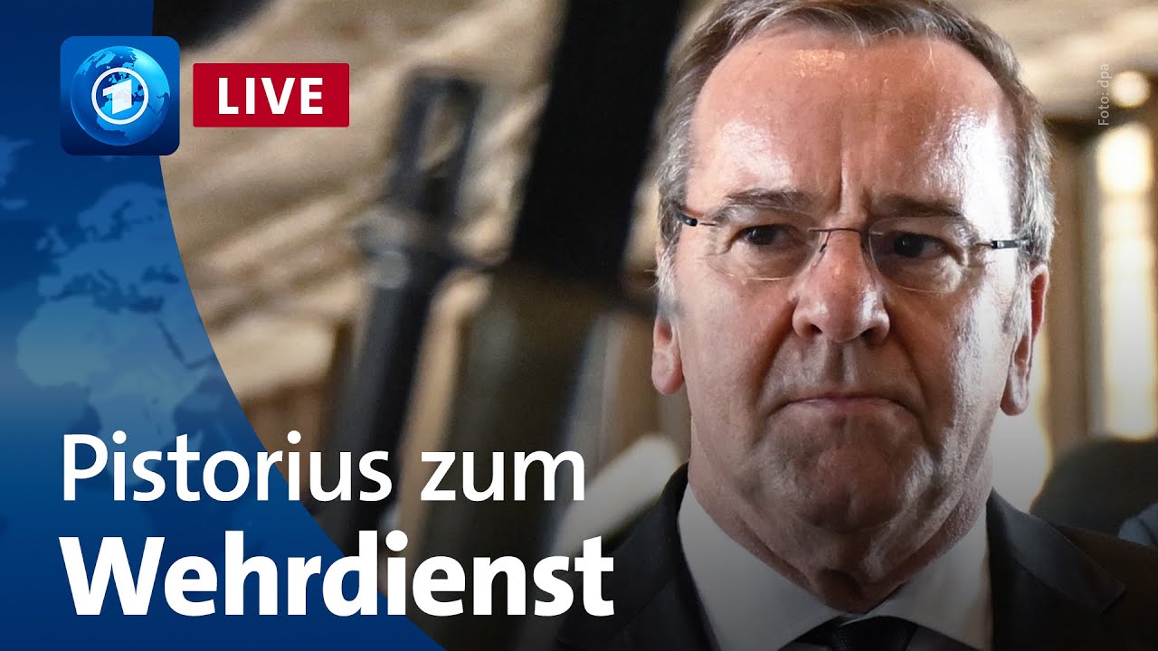 Pistorius stellt Pläne zum neuen Wehrdienst vor – Pressekonferenz