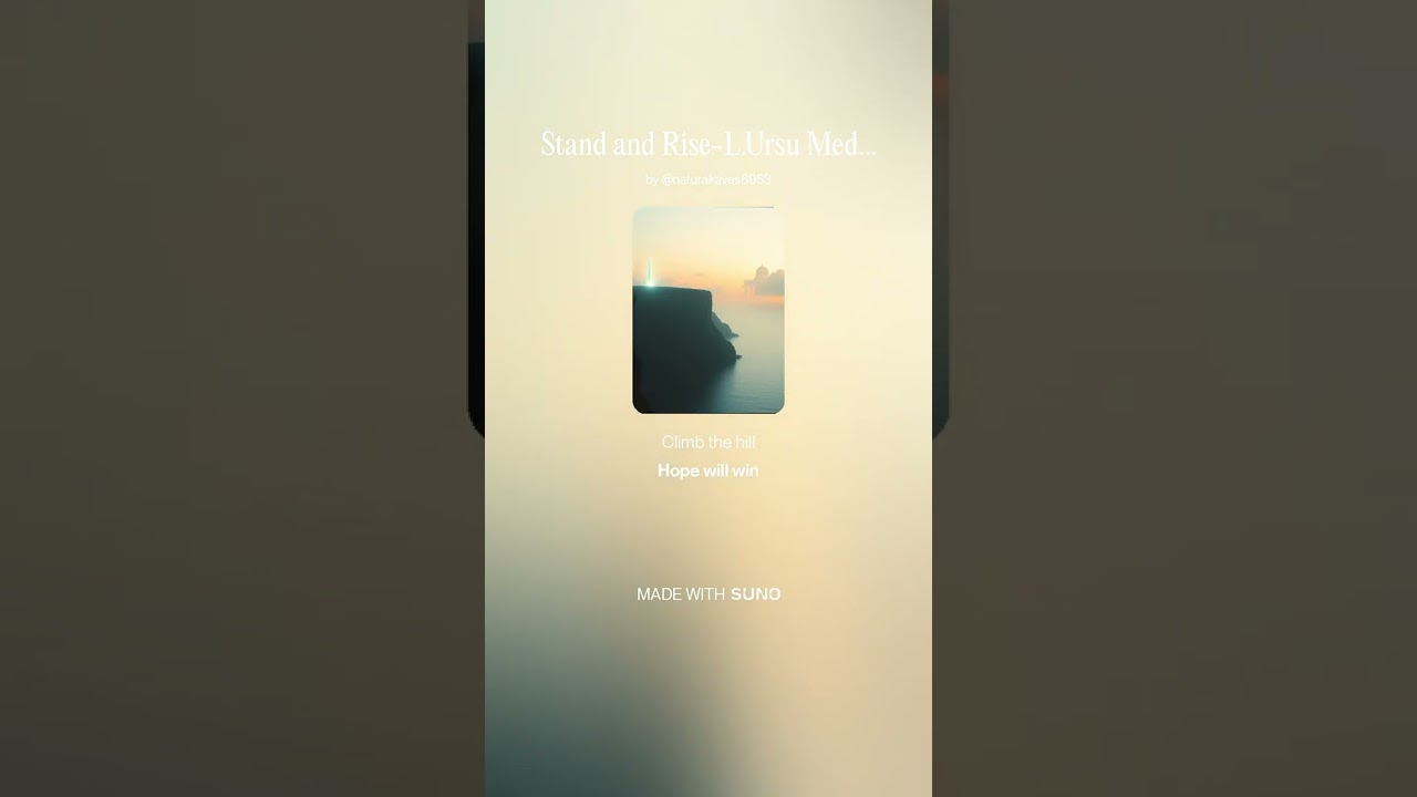 Stand and Rise L Ursu Media