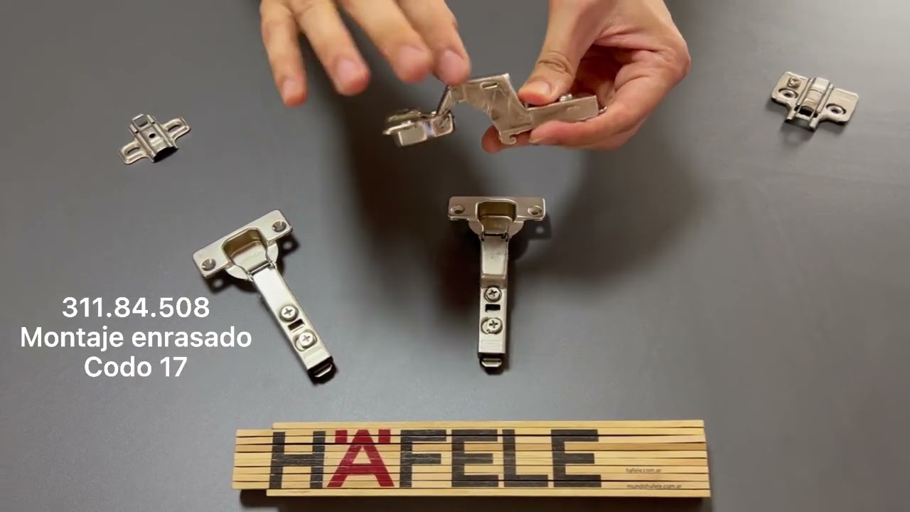 Metallas Bisagras de Apertura Autom&aacute;tica Push H&auml;fele