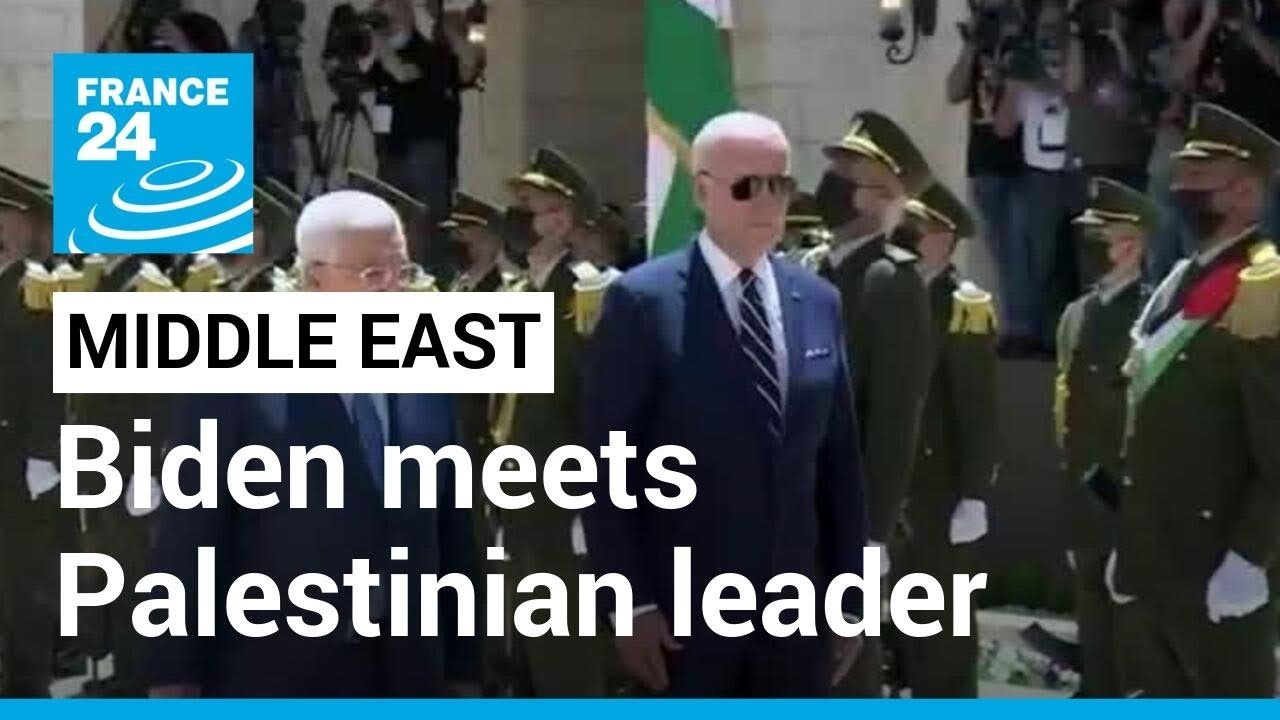 US President Biden meets Palestinian leader ahead of Saudi visit • FRANCE 24 English