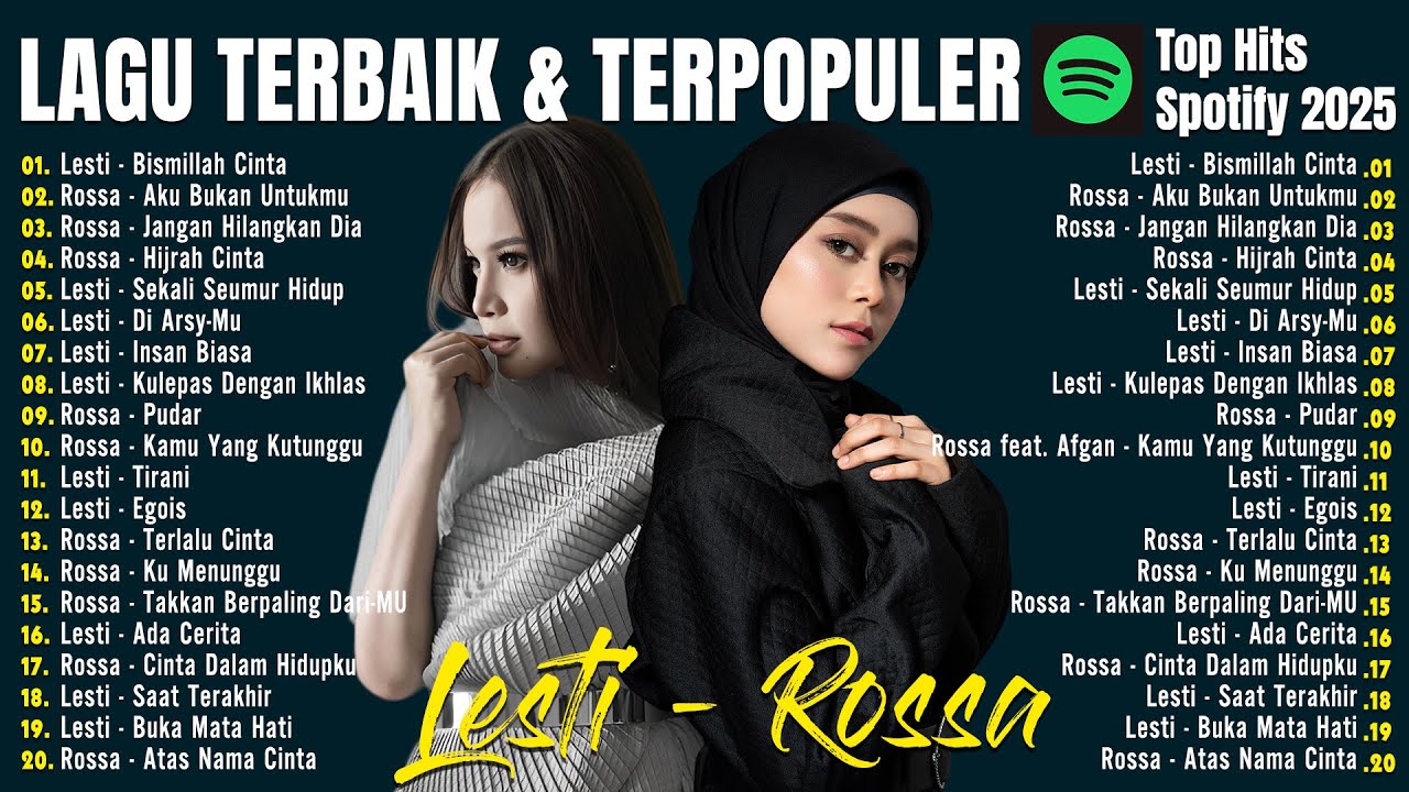 Lesti & Rossa Lagu Pop Indonesia Terbaru & Terpopuler ~Lagu Enak Didengar Saat Santai dan Kerja 2026