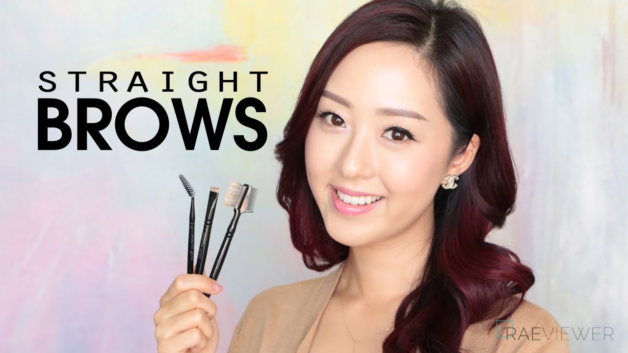 TUTORIAL | Korean-inspired Straight Eyebrows